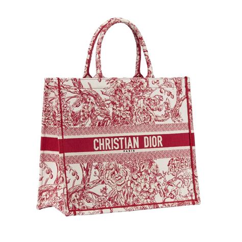 dior tote shopping bag